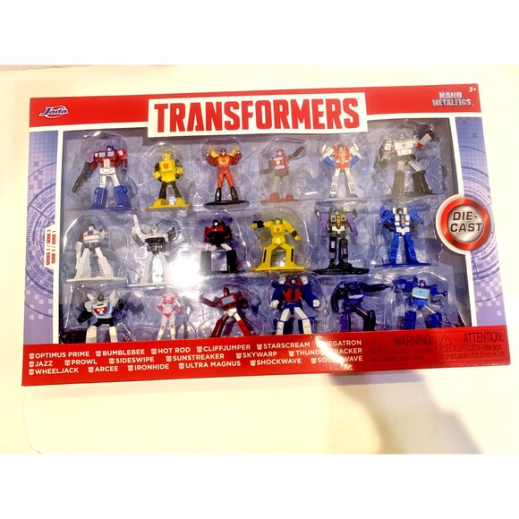 Jada Toys Nano Metalfigs Transformers Die-Cast Figures 1.65" (18-Pack) SEE PHOTO - Picture 4 of 7